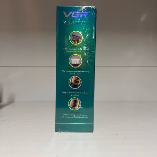 Professional hair clipper VGR V-981 new, gold color
