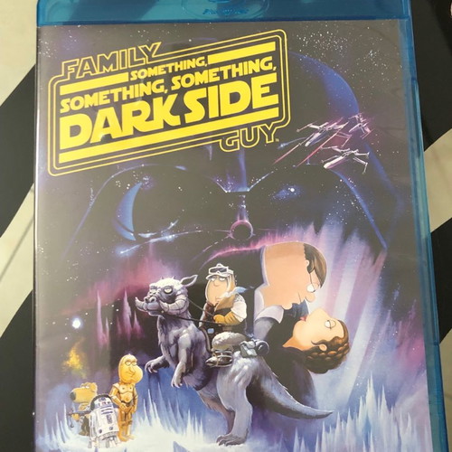 Family Guy Star Wars Something Dark Side Blu-Ray used with Greek subtitles