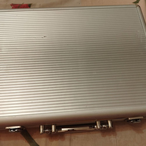 Makeup case used, clean inside