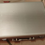 Makeup case used, clean inside