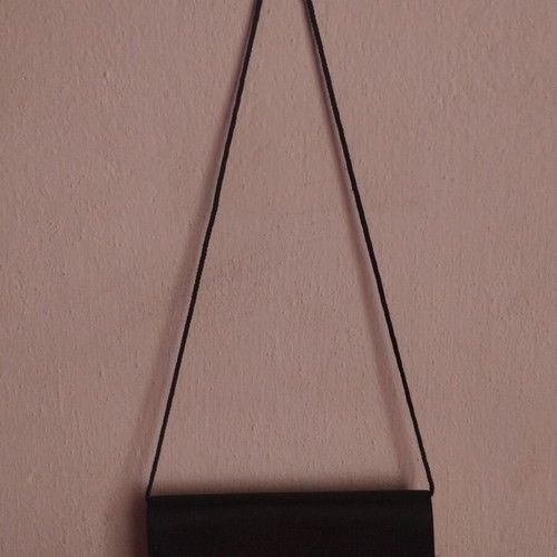 Crossbody bag new, compact and practical, black