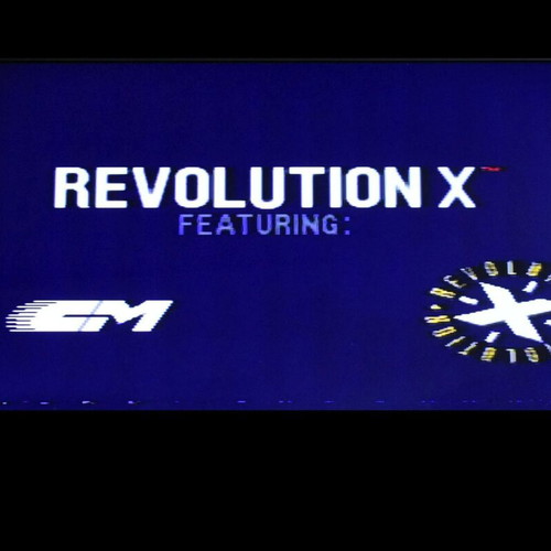 Revolution X Featuring Aerosmith Sega Mega Drive game used, action rail shooter