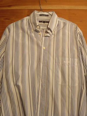 Ανδρικό πουκάμισο Gant medium regular fit καρό σαν καινούργιο, γκρι
