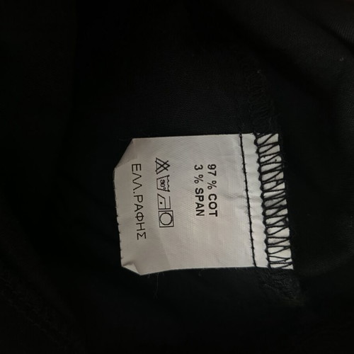 Enzzo black shorts, cotton blend, size S