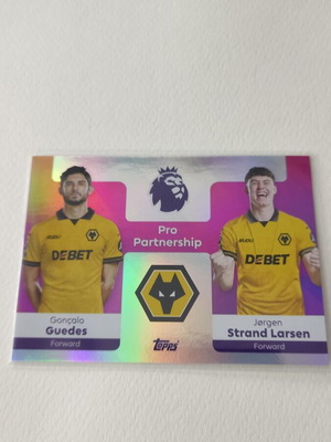 Σετ 7 καρτών Wolves Topps Premier League 2025-2026 καινούργιο
