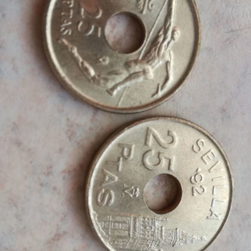 Olympic Games coins Barcelona and Seville 1991-1992 collectible