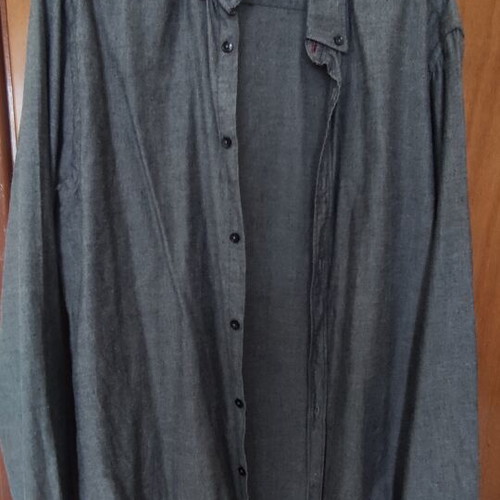Zara shirt, gray, size L