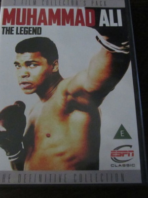 Muhammad Ali The Legend 3 film DVD like new without subtitles
