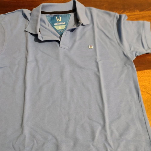 Leonardo Uomo Polo shirt men's new, size M, blue