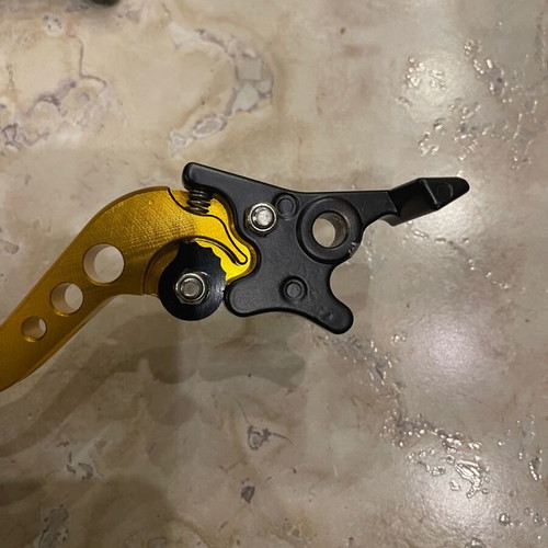Adjustable levers like new for motorcycles and scooters without hydraulic brakes