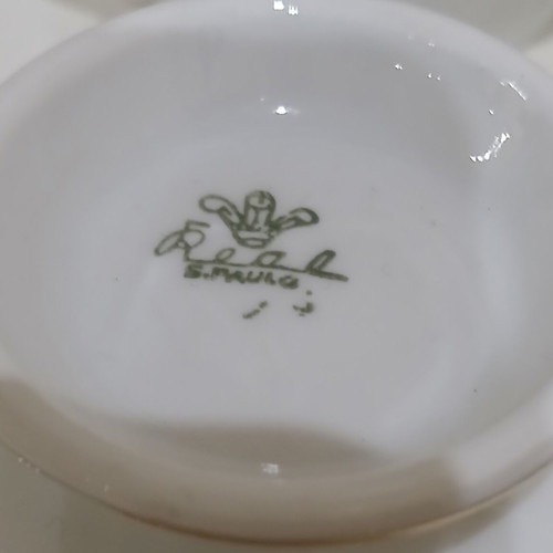Porcelana Real S. Paulo vintage tea set with 24k gold trim