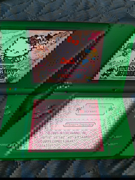 игра Nintendo ds с Hello Kitty и приятели