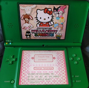 hello kitty & friends Nintendo ds game