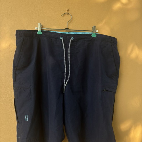 Men's swim shorts Marks & Spencer blue, new, cargo style