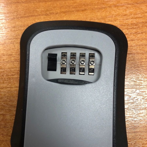 Master Lock key safe new, gray