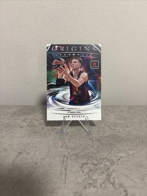 2025-26 Panini Origins EuroLeague #38 Jan Vesely FC Barcelona card new