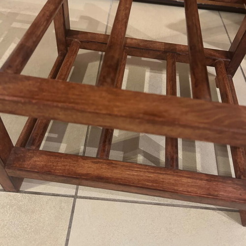 Wooden wine rack 9 positions like new
