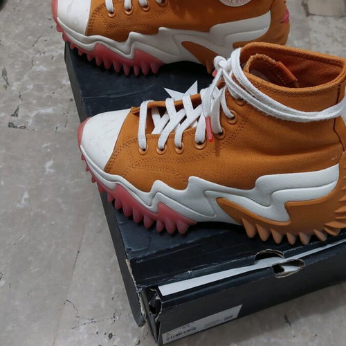 Converse Run Star Motion women's chunky boots like new, orange size 36
