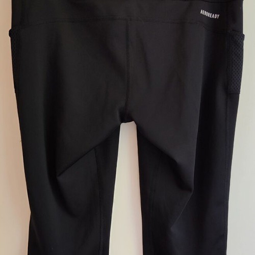 Adidas Own the Run 3/4 AEROREADY running tights, black, M
