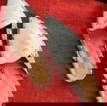  Wall Street mules με λεπτομέρειες snakeskin
