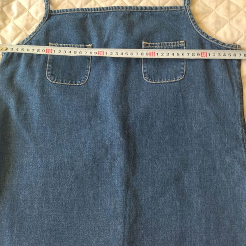 Women's denim dress like new, size XL, blue