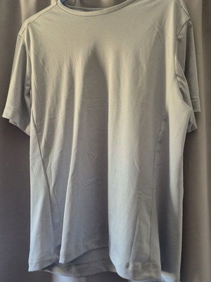 Decathlon short-sleeve shirt like new, grayish blue, XL
