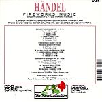  HANDEL- FIREWORKS MUSIC CD