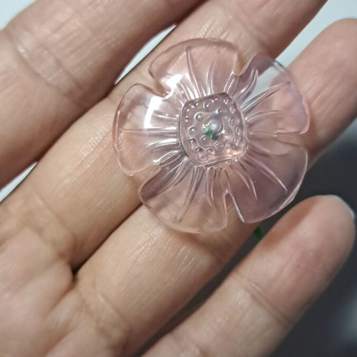 Playmobil large flower used, 6.5 cm