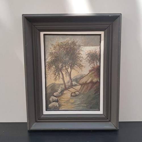 Signed Painting 45x36 cm like new