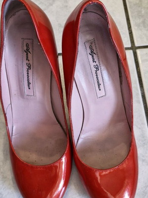 Agent Provocateur Katie Seduce Me red patent leather pumps