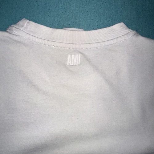 Ami T-shirt like new, size small, white, baggy fit