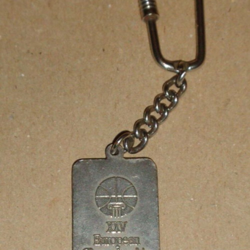 Keychain Eurobasket Athens 1987 used