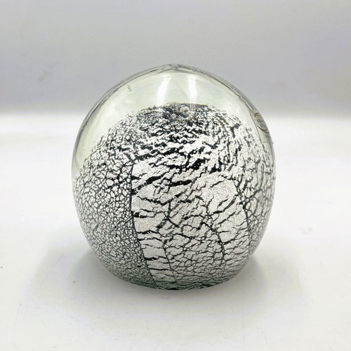 Collectible Murano Vetrarti Paperweight handmade glass sphere like new