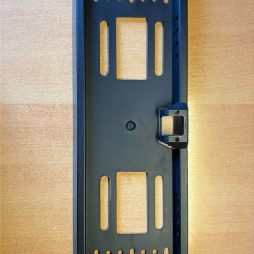 Car license plate holder with camera recess, new