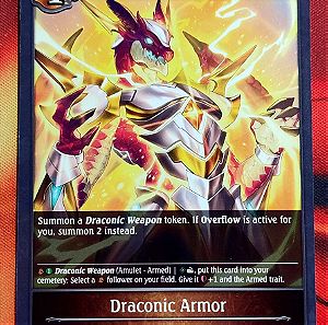 Draconic Armor - BP02-068EN - SHADOWVERSE EVOLVE