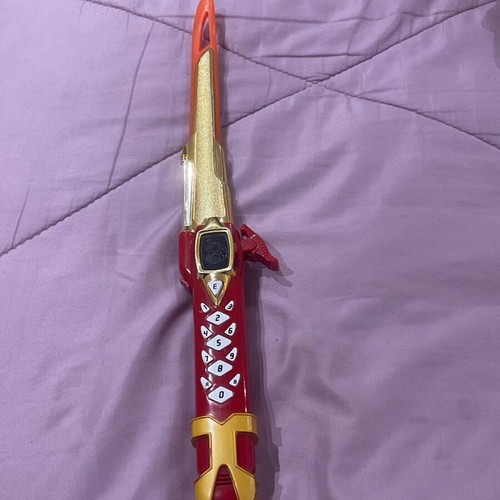 Power Rangers Ninja Storm Red used with sound and lights
