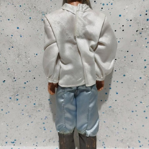 Prince Ken Barbie the Princess Collection used with damaged outfit, incomplete