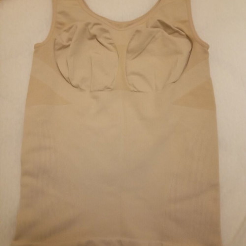 Jolinesse beige shapewear sleeveless top L like new