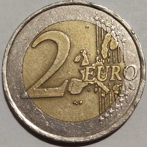 Collectible 2 euro coin France 2001 used