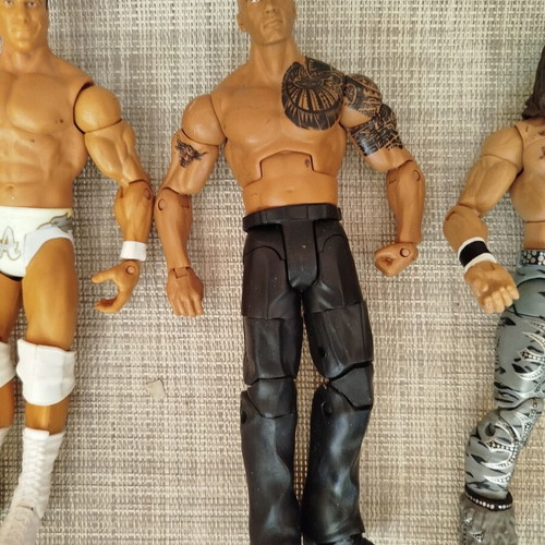 WWE φιγούρες παλαιστών μεταχειρισμένες, πακέτο 6