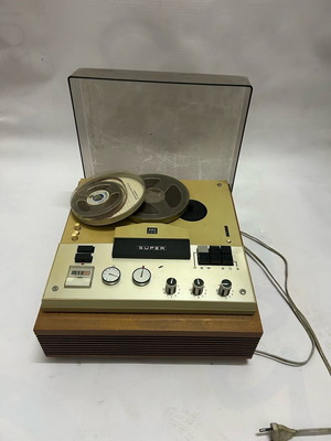 Tesla 444 Lux Super tape recorder like new, Czechoslovakia 1969-1974