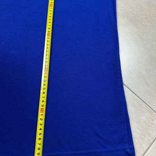 Winston vintage men's short sleeve polo shirt XXL blue promotional used