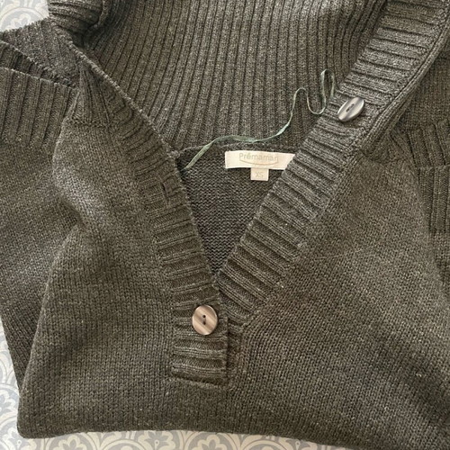 Premaman cape dark gray like new, fits small