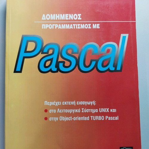 Structured programming with Pascal new