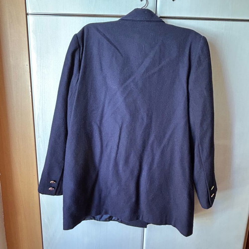 Winter jacket size 50 like new, dark blue, made of virgin wool