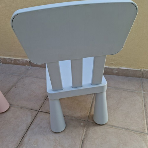 Ikea children's table with two chairs used, good condition