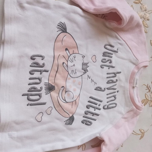 Baby pajama top for 3 months