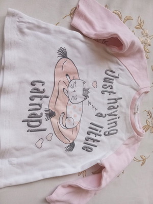Baby pajama top for 3 months
