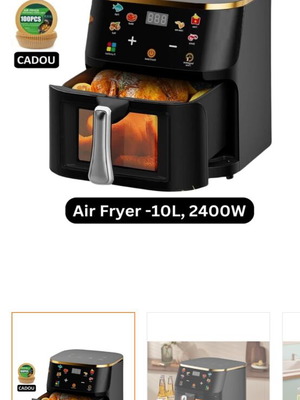 Προϊόν AirFryer Premium 10 λίτρων ψηφιακός φριτέζα 2400W καινούργιο
