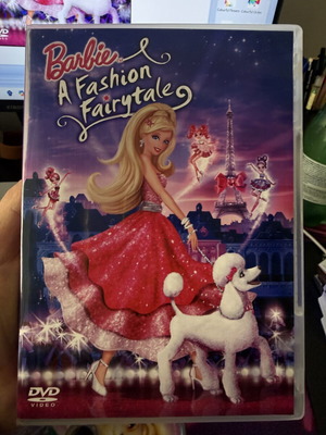 Barbie A Fashion Fairytale DVD used, Greek dub